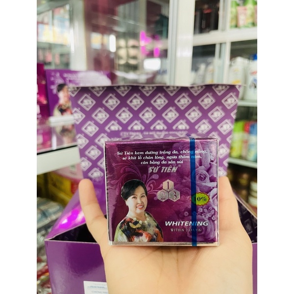 Kem sứ tiên tím 2023  10g
