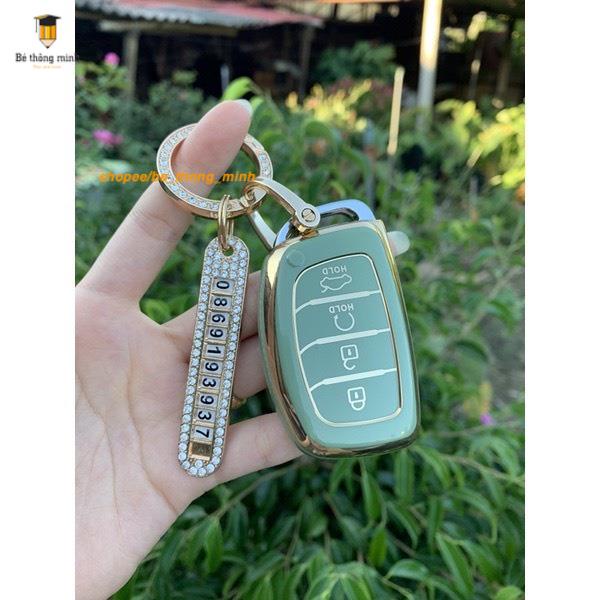 Ốp chìa khóa xe HUYNDAI CRETA 2022.Bọc bảo vệ khóa xe ô tô
