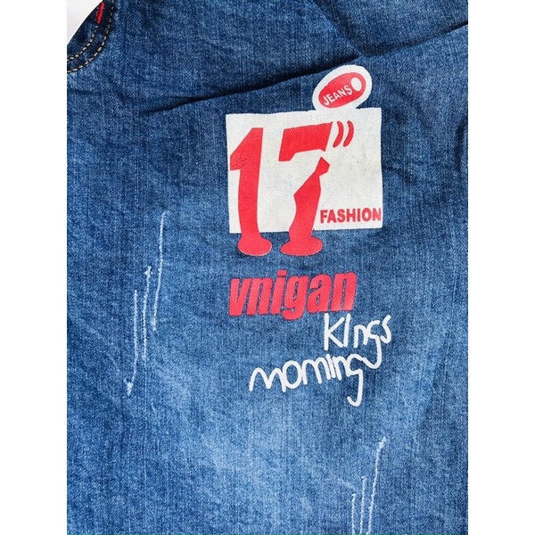 🚜 Quần jean mềm co giãn bé trai từ 32-55kg