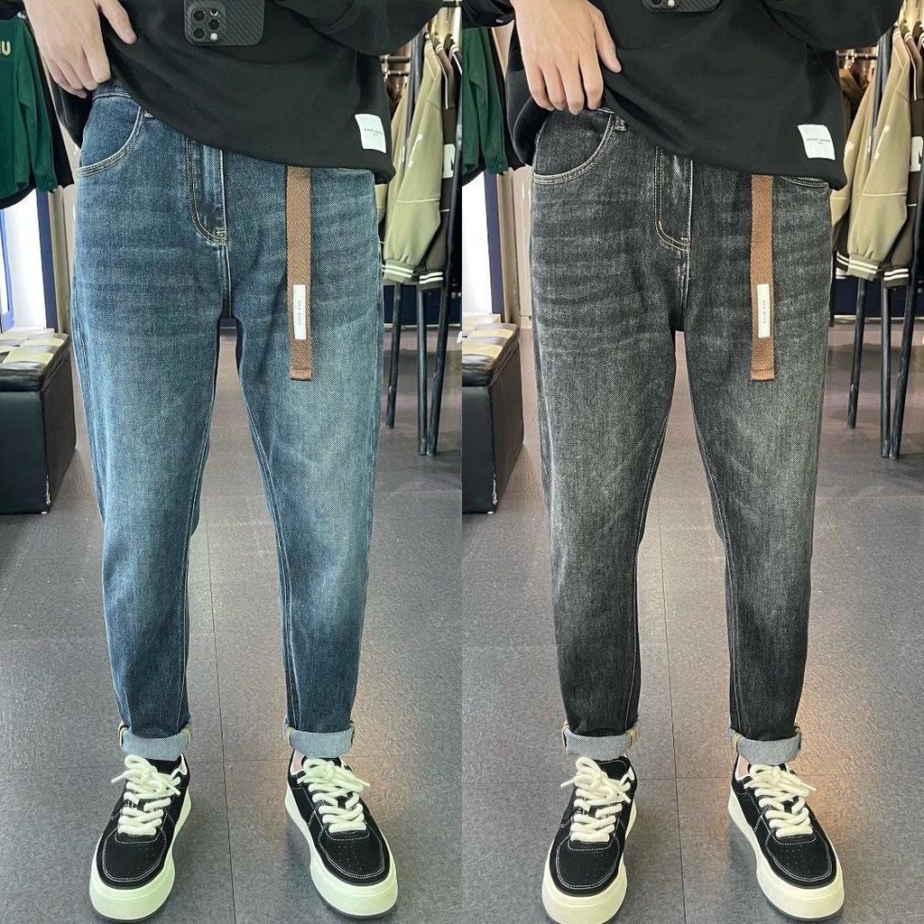Quần Jean Baggy ống xuông nam nữ đủ size có big size