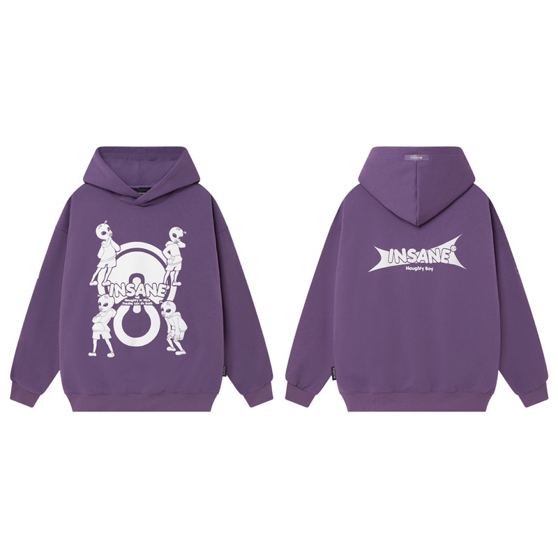 Áo Hoodie INSANE l Naughty Hoodie - Purple
