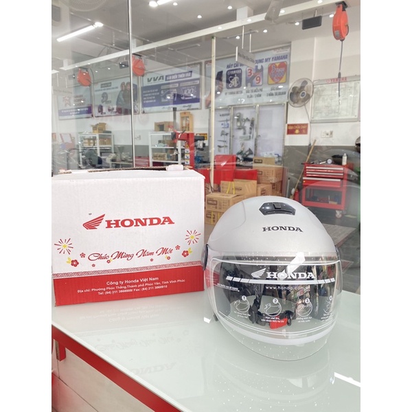 XẢ KHO MŨ BẢO HIỂM NHIỆT ĐỚI HONDA 3/4 NỬA ĐẦU