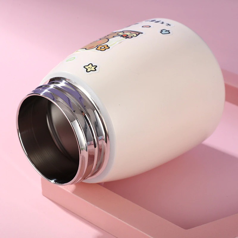 Bình giữ nhiệt có ống hút lõi inox 304 BZM010 dung tích 350ml - Bình nước giữ nhiệt cho bé lõi inox 304