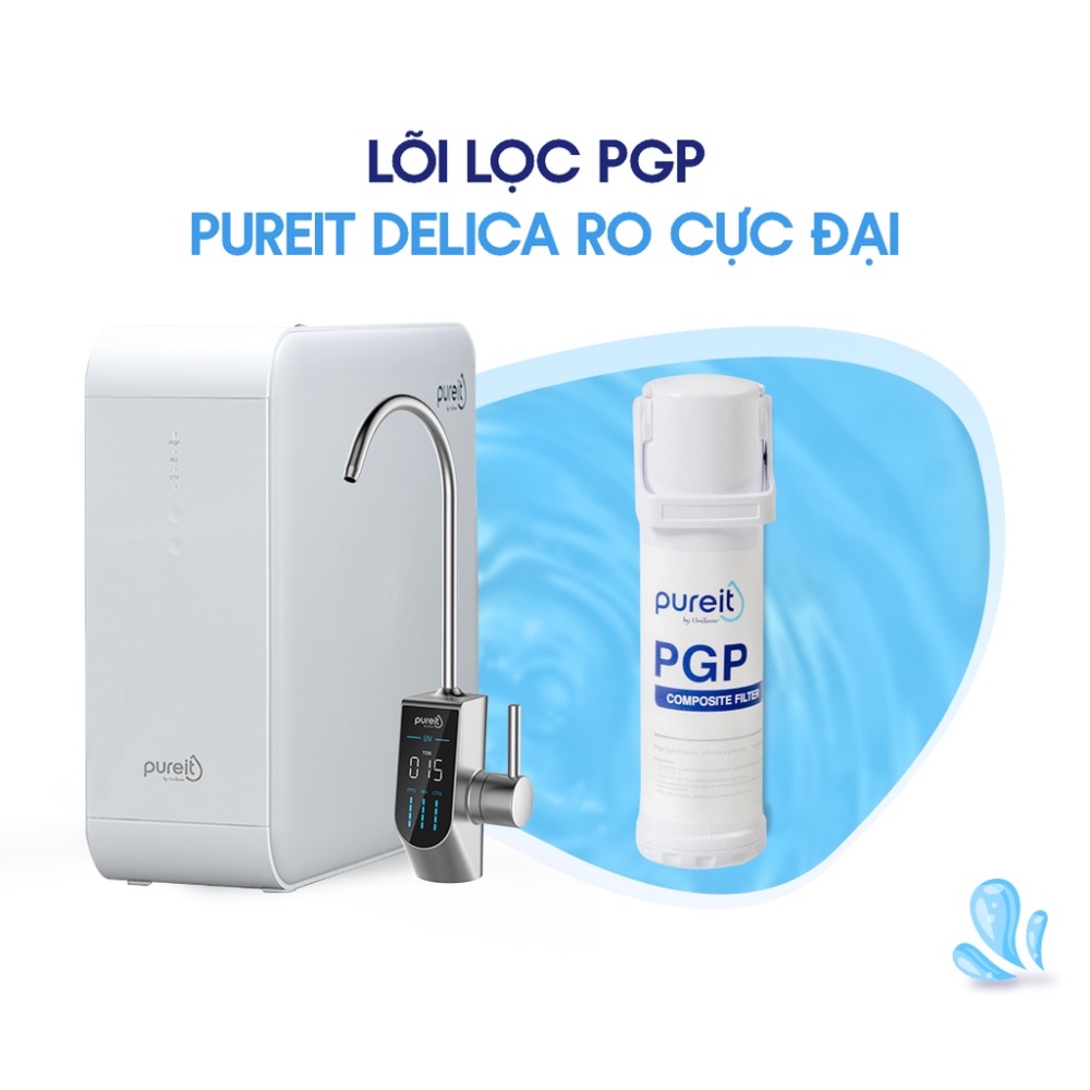 Lõi lọc PGP Unilever Pureit Delica UR5840 - UR5640 - UR5440 | Hàng Chính Hãng