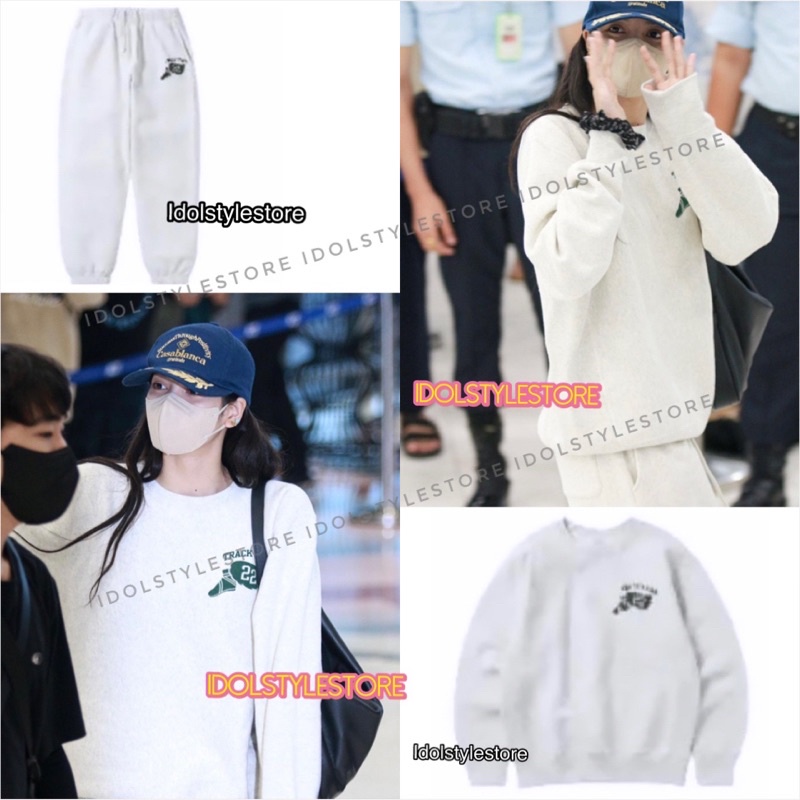 Áo nỉ sweater quần jogger cham Lisa Blackpink Bornpink Soobin TXT
