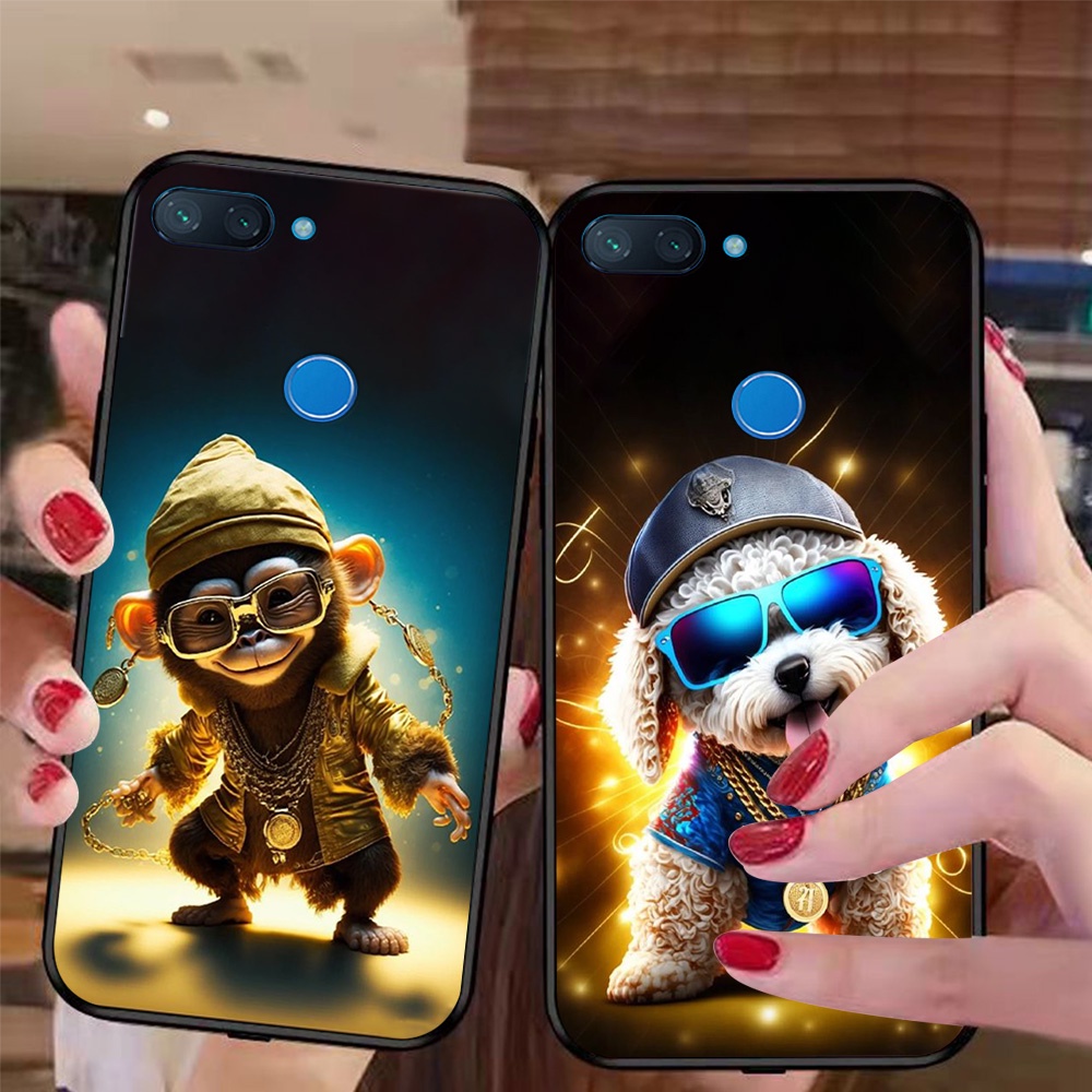 Ốp lưng Xiaomi mi 8 lite / redmi 6 bộ hình các con giáp cực ngầu