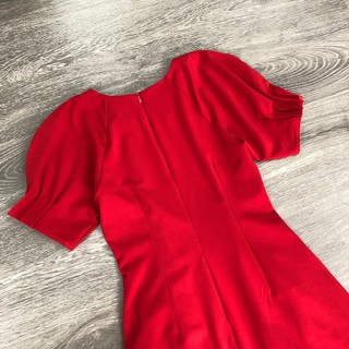 Đầm Z@RA xếp ly tay 2 bên sườn