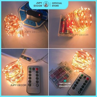XÀI PIN AA - ĐÈN ĐOM ĐÓM FAIRY LIGHT 10M TRANG TRÍ PHÒNG KHÁCH PHÒNG NGỦ SIÊU ĐẸP