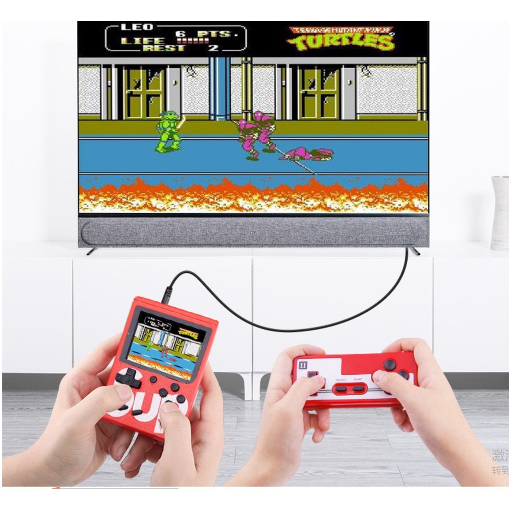 Máy chơi game đôi, máy chơi game Sup 400 trò vui nhộn