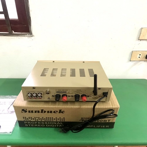 Amply bluetooth sunbuck 500bt hàng chính hãng siêu khỏe, siêu bền