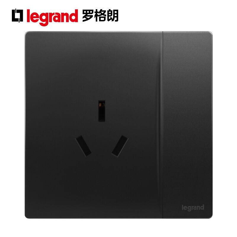 Bảng Công Tắc Ổ Cắm Weilai 16A Ba Lỗ Cắm USB Màu Đen