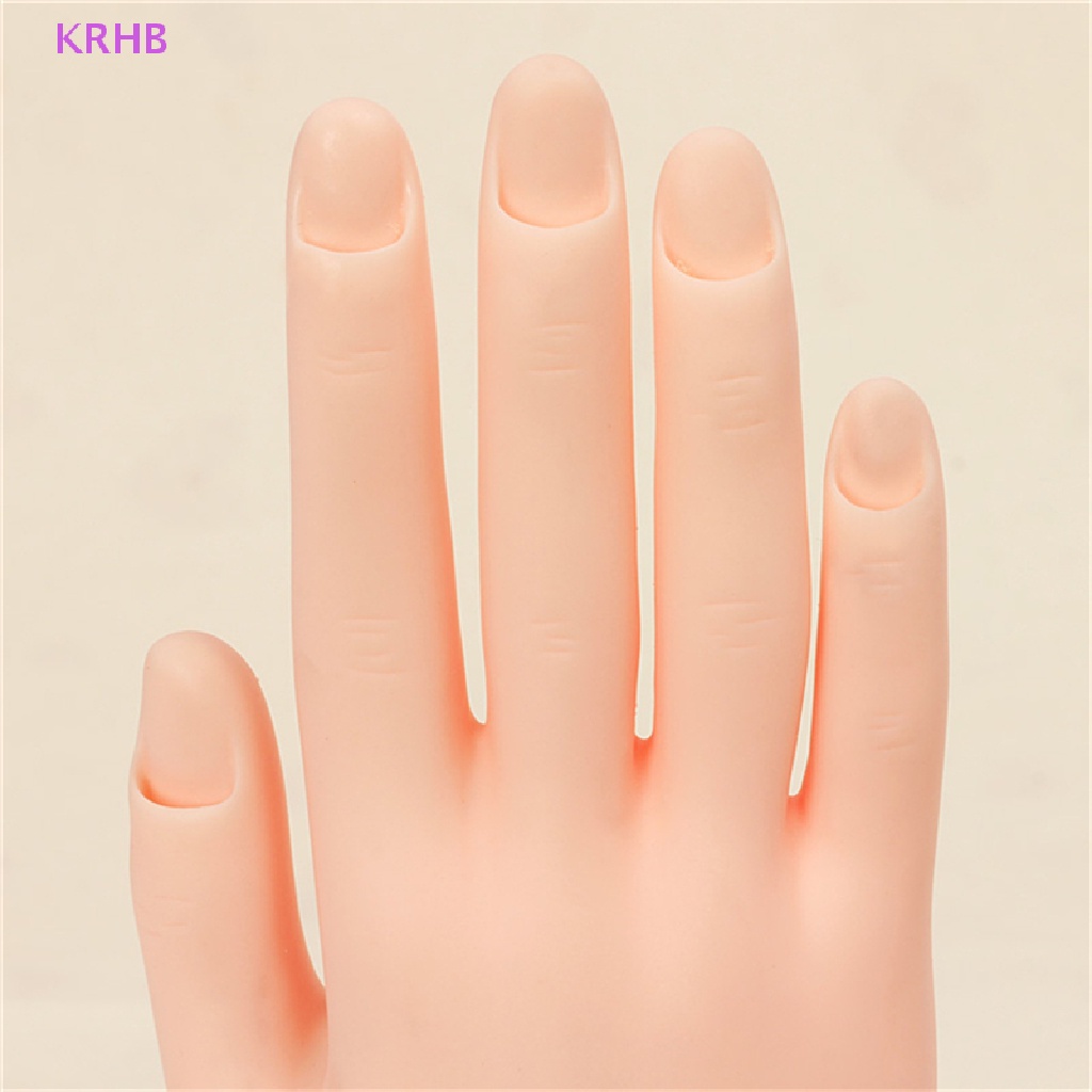 Mô Hình Bàn Tay Giả Luyện Tập Trang Trí Móng Nghệ Thuật Mới