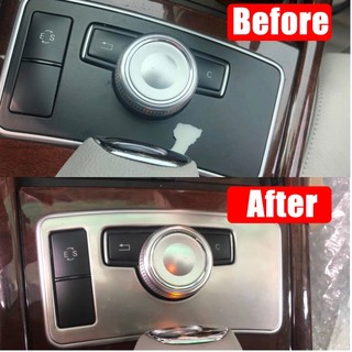 For Mercedes E Class W212 2009-2011,Car Console ES Switch Button Panel Trim