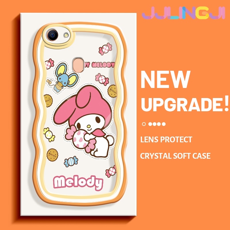 Ốp Điện Thoại Mềm Trong Suốt Chống Sốc Họa Tiết My Melody Nhiều Màu Sắc Cho OPPO F5 F5 Plus F5 Youth F7