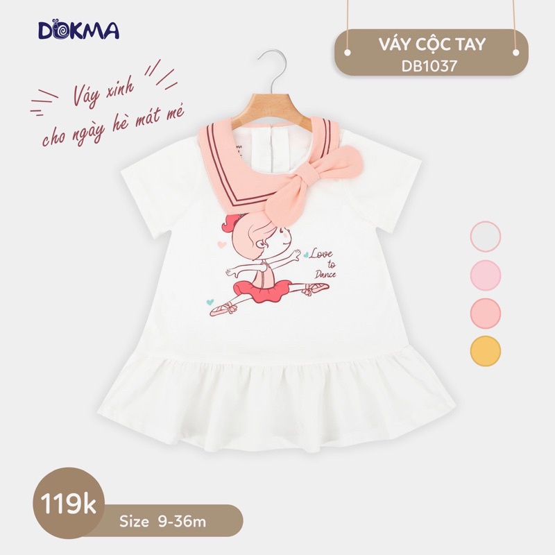 váy cotton cho bé