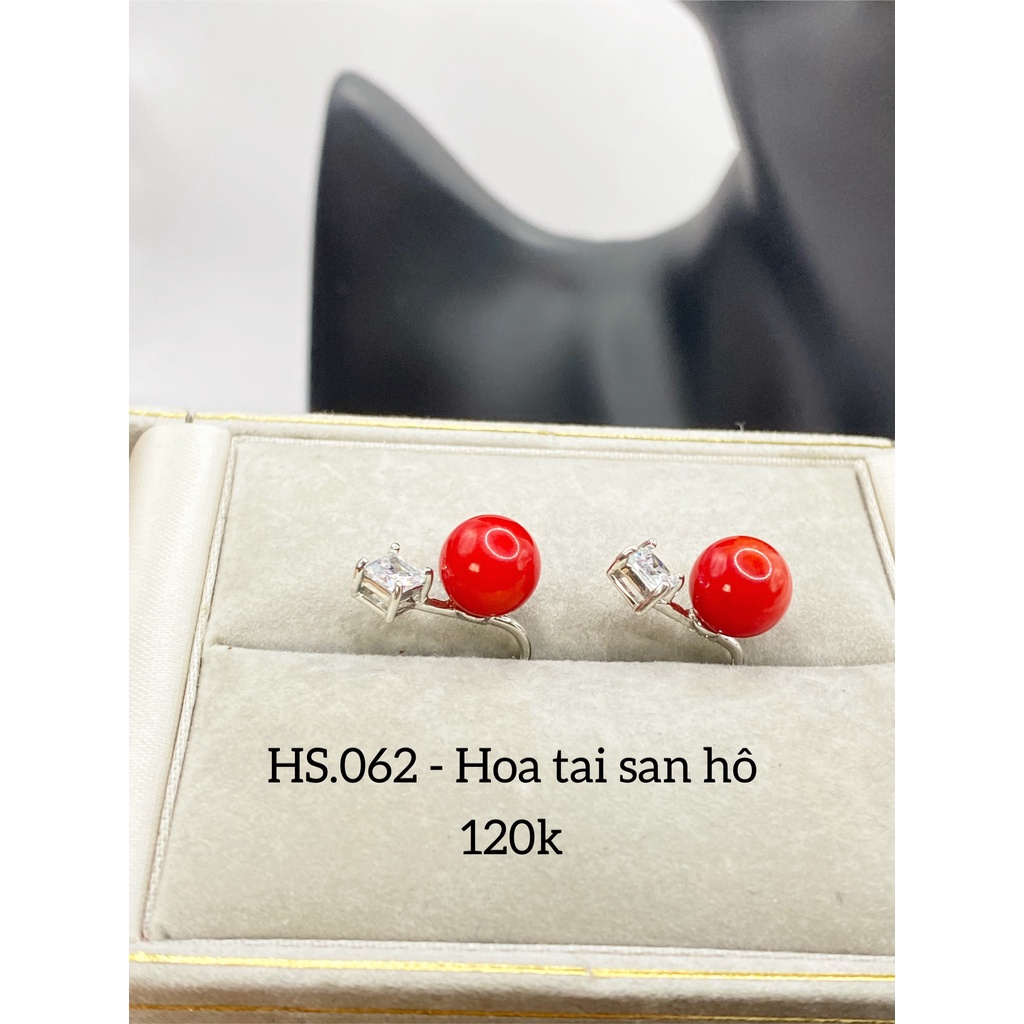 Hoa tai san hô đẹp, độc, lạ - trang sức, phụ kiện si Nhật tuyển chọn