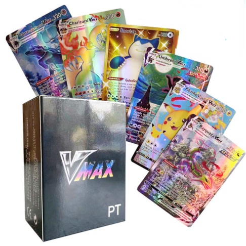 Bộ 100 Thẻ Bài Pokemon Gx Vmax V Max