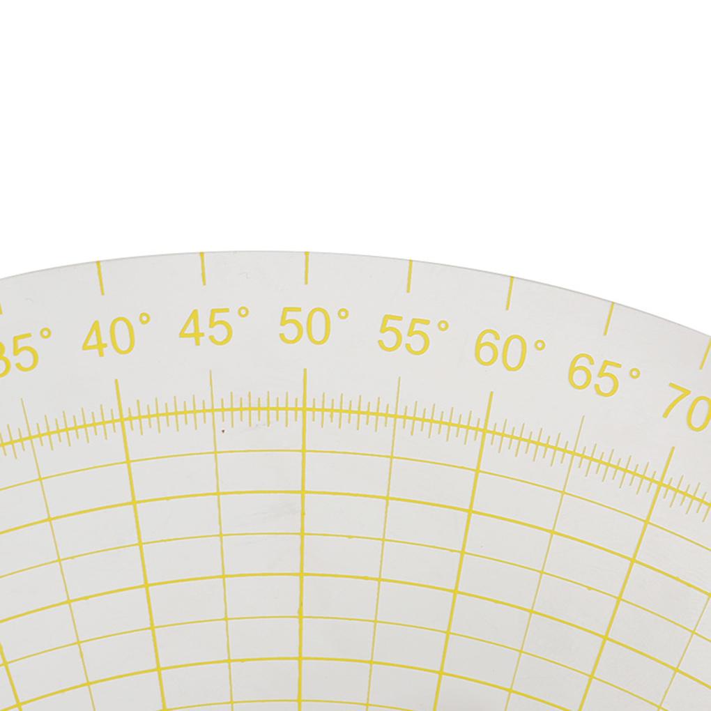 Thước Đo Hình Quạt Tròn Chuyên Dụng Cho Thợ May DIY
