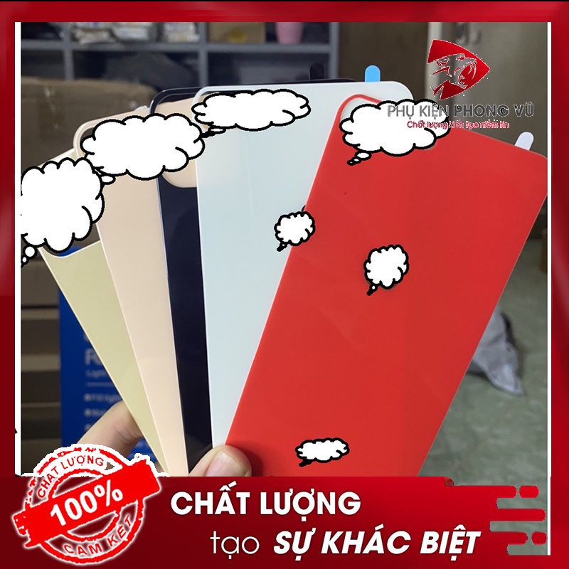 Kính cường lực mặt sau cho các dòng l-phone 6 6plus 7 7plus 8 8plus X XR XSMax 11 ProMax 12 ProMax