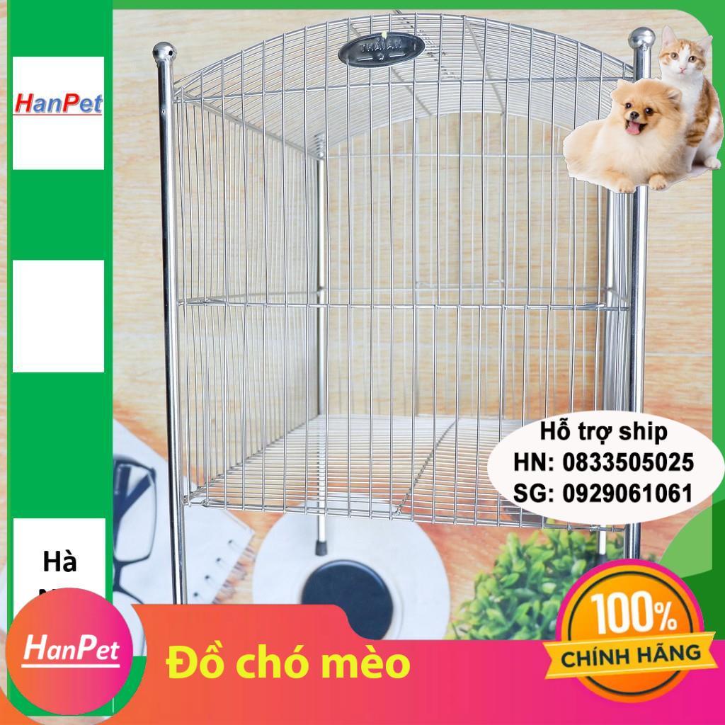 HN-Lồng tắm chim lớn dành cho chim Khướu, Họa my, Chào mào, Chòe - Lồng tắm lớn 100% inox không gỉ sét (Hanp