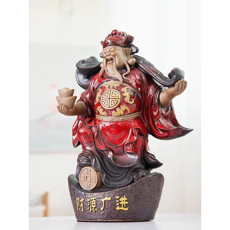 Tượng ADIDA ngồi thiền tọa đài sen gốm tử sa- Tượng phật trang trí decor phối lũa tiểu cảnh không gian thiền tịnh