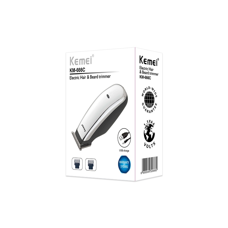 Máy cạo râu Cắt Tóc Chuyên Nghiệp Kemei KM-666