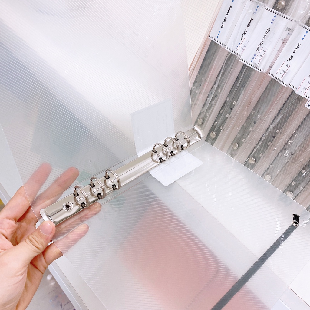 File Klong Còng Sắt 6 Chấu A5 / Còng Nhựa 26 Chấu B5