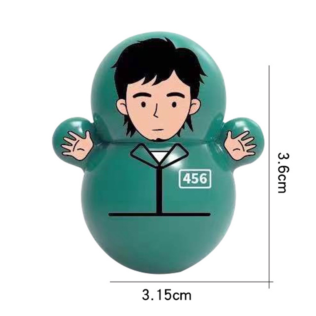 LAHOMIA Đồ chơi con lật đật làm quà tặng đáng yêu dành cho trẻ em