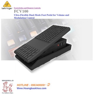 Guitar and bass behringer fcv100