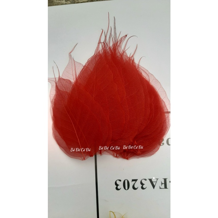 Xương lá bồ đề màu đỏ đậm(công nghệ đặc biệt)