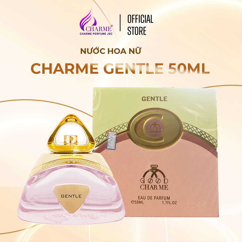 Nước Hoa Nữ Cao Cấp GOOD CHARME GENTLE 50ml Lưu Hương Lâu Phong Cách Thanh Lịch, Nhẹ Nhàng, Trẻ Trung Chính Hãng