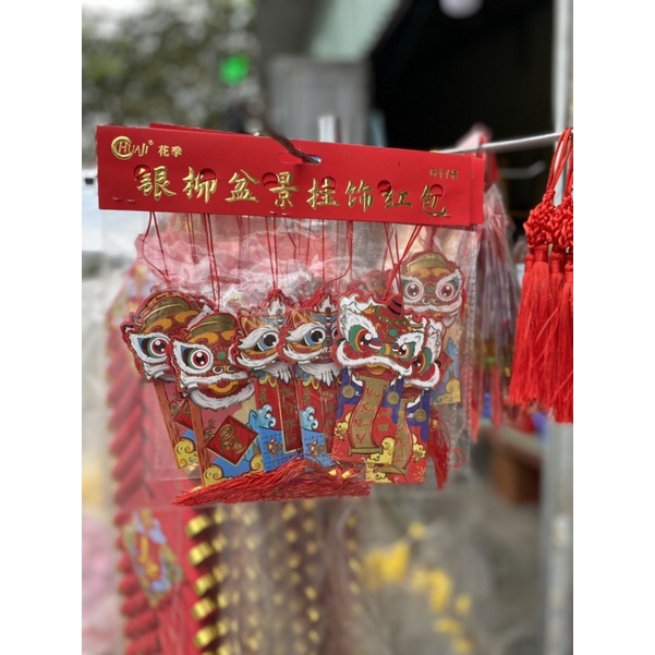 Set dây liễn treo tết - Trang trí cây đào mai- phụ kiện decor làm tháp tài lộc