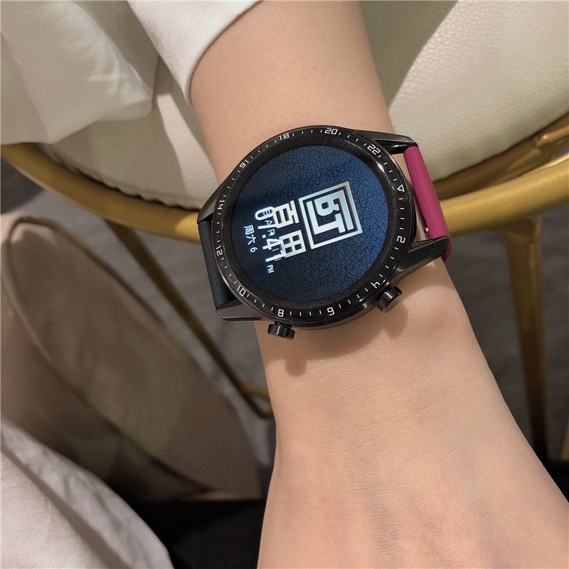 Dây Đeo Silicon Hai Màu Thời Trang Phù Hợp Cho Đồng Hồ Thông Minh Samsung galaxy watch 4 / 5 / 5Pro / active 2