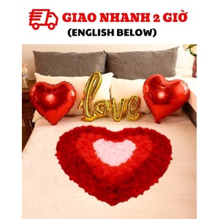 Bộ bong bóng trang trí 14/2 Valentine vlt07
