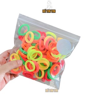 Dây cột tóc cho bé/ thun cột tóc 50 dây nhỏ trẻ em