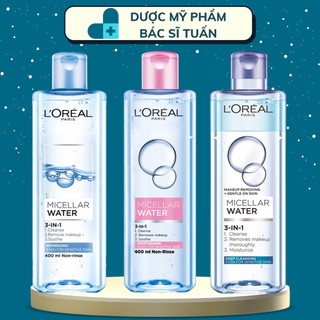 Tẩy trang L'Oreal Paris Micellar Water 400ml