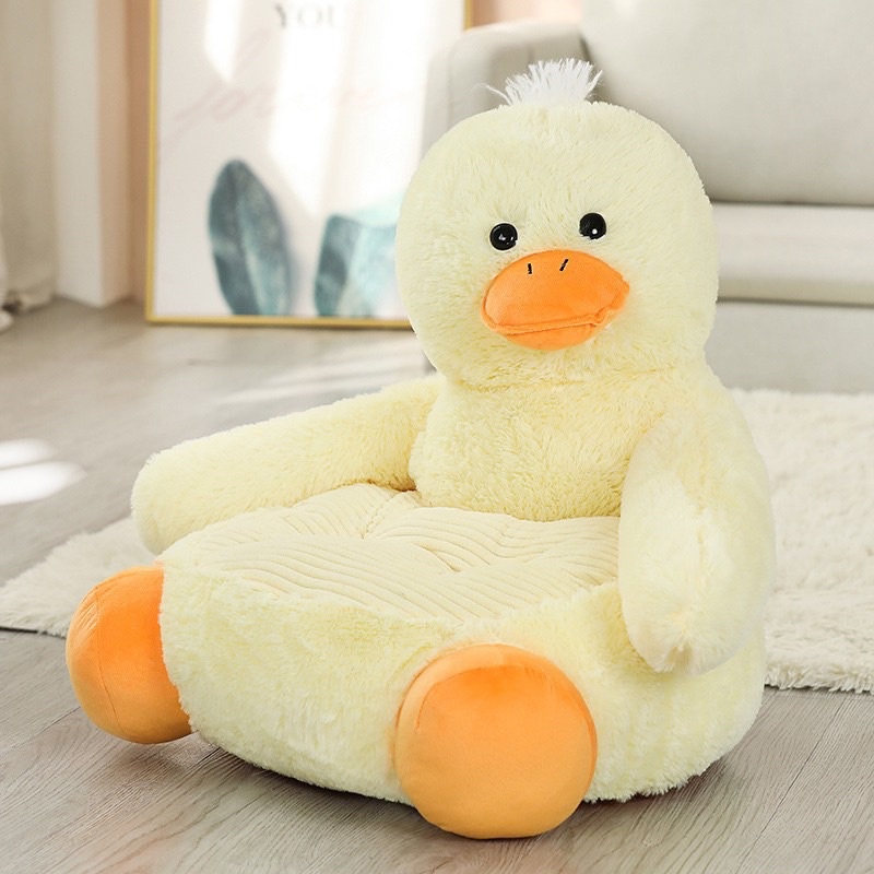 Ghế Bệt , Ghế tựa lưng hình gấu teddy, gấu bông hình thú Siêu Êm size 40cm x 50cm