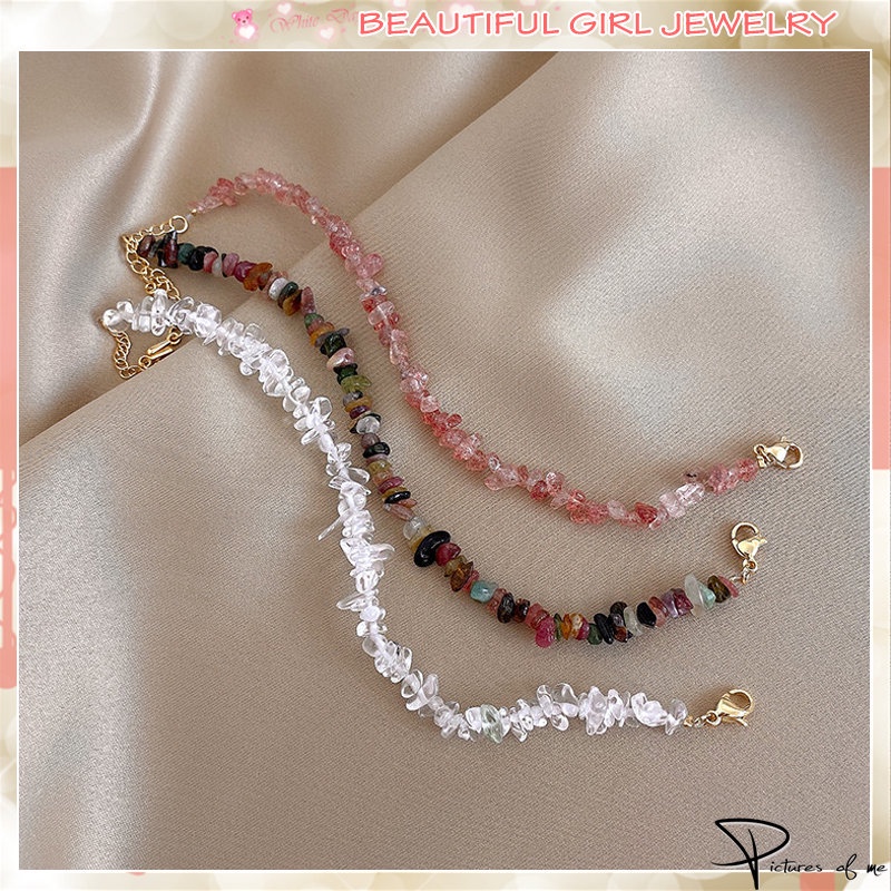 Vòng tay chuỗi hạt đá pha lê thiết kế thời trang