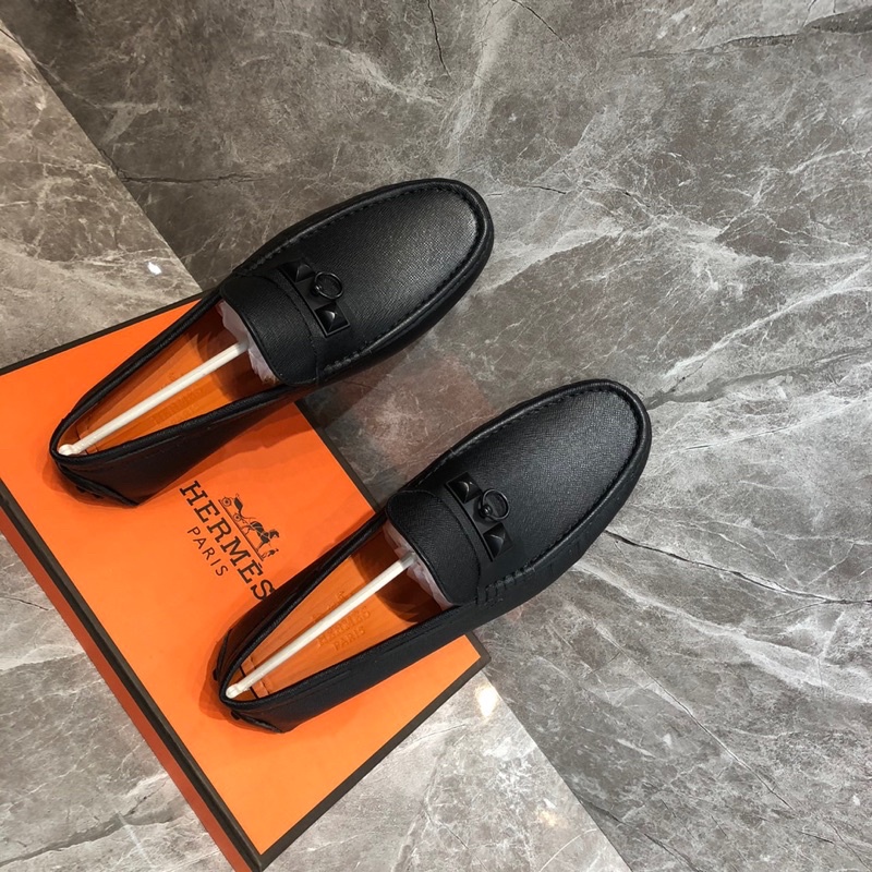 Giày Moca nam mẫu HM mới nhất da bò nguyên tấm bảo hành 1 năm