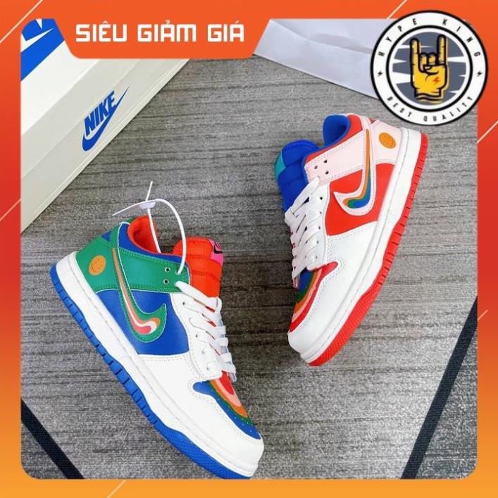 0 Giày_Nike_ AF1 7 màu Nữ, Giày Air Force 1 cầu vồng Thời Trang Hot Trend 2022 size 39-43 Full phụ kiện 2 bản sc 0