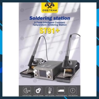 Máy hàn ossteam st91+ 2 tay dùng mũi t12