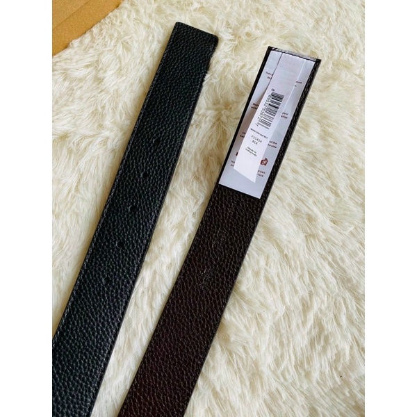 Nịt Coach nam xuất khẩu full box da thật