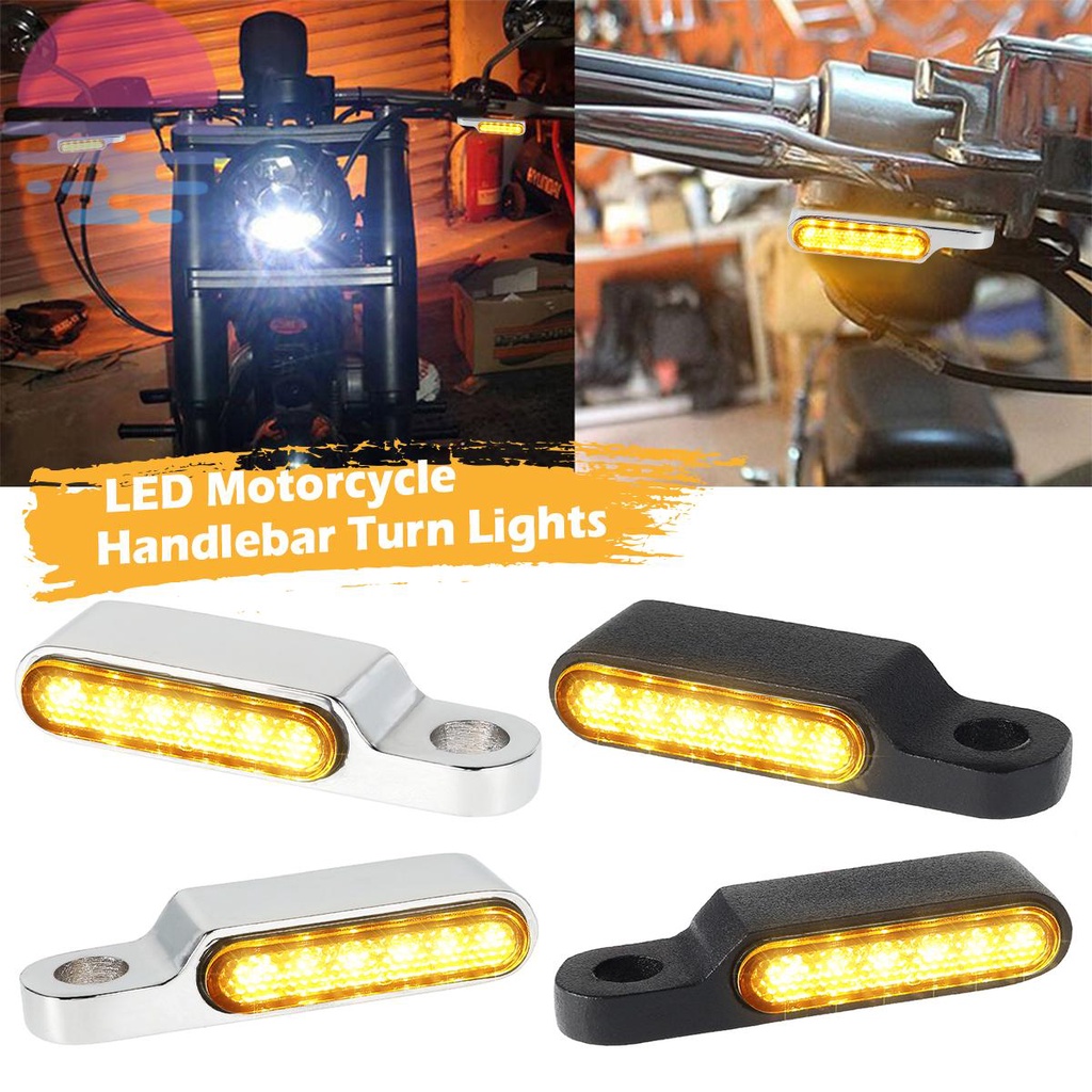 2 Đèn LED Xi Nhan Mini Gắn Tay Lái Xe Máy Kkc0667