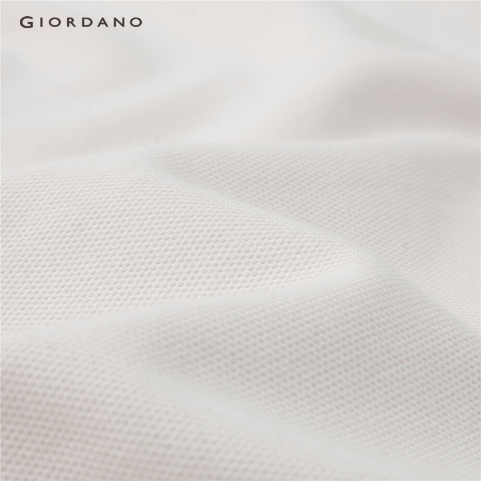 GIORDANO Áo Polo nam tay ngắn vải mát mùa hè dã ngoại nhiều màu tùy chọn 13013022