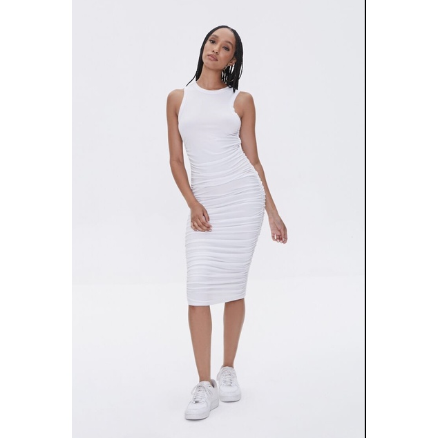 Đầm Bodycon dài rút nếp sát nách - Ruched Cami Bodycon Dress