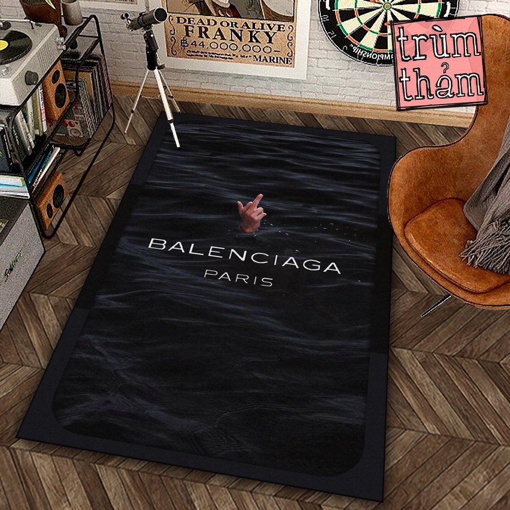 Thảm Trang Trí Balenciaga 6Plus Decor Góc Học Tập Làm Việc Phòng Ngủ Phòng Khách Văn Phòng