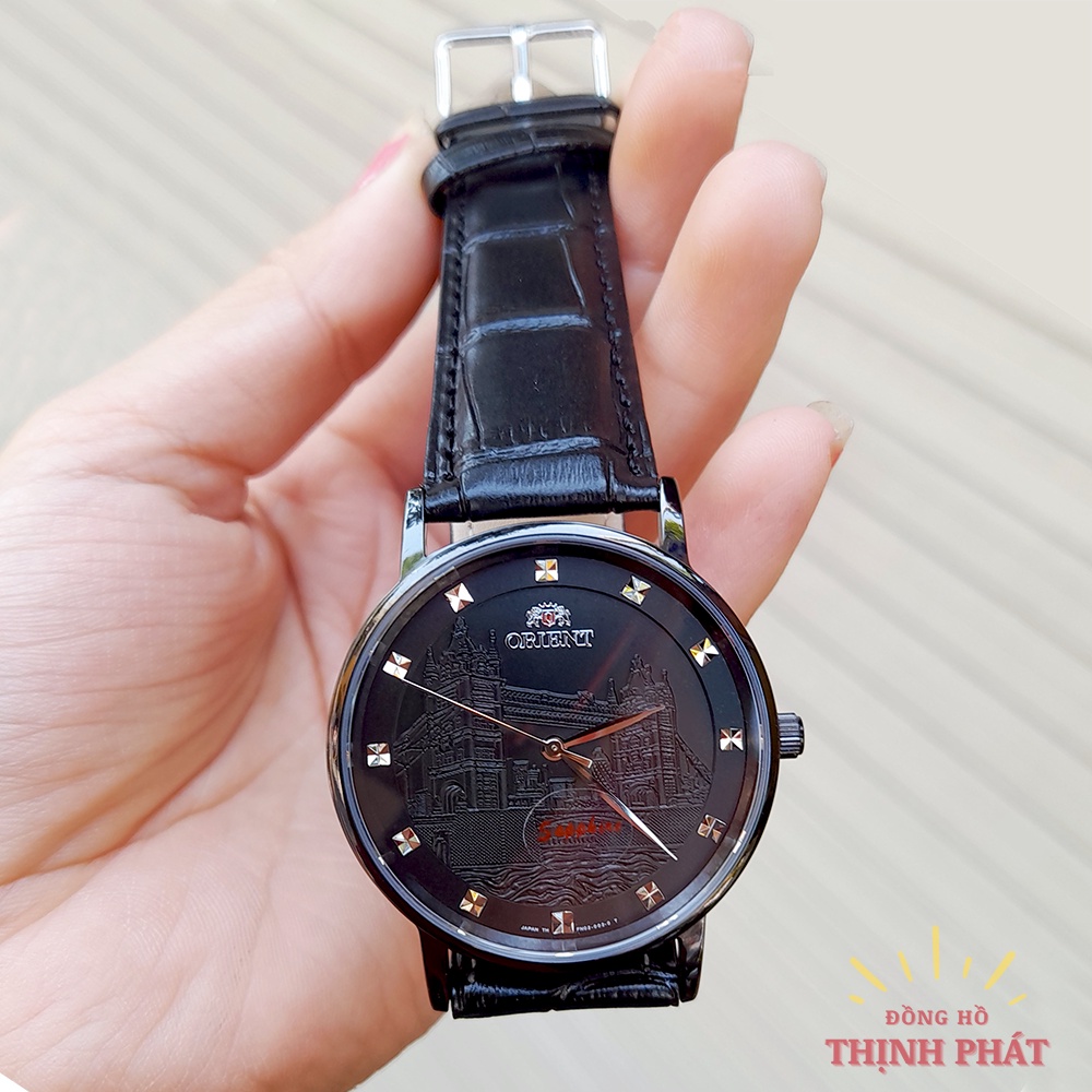 Đồng Hồ Nam Dây Da Thời Trang O.rient Pin Case 40mm Về Đủ Màu
