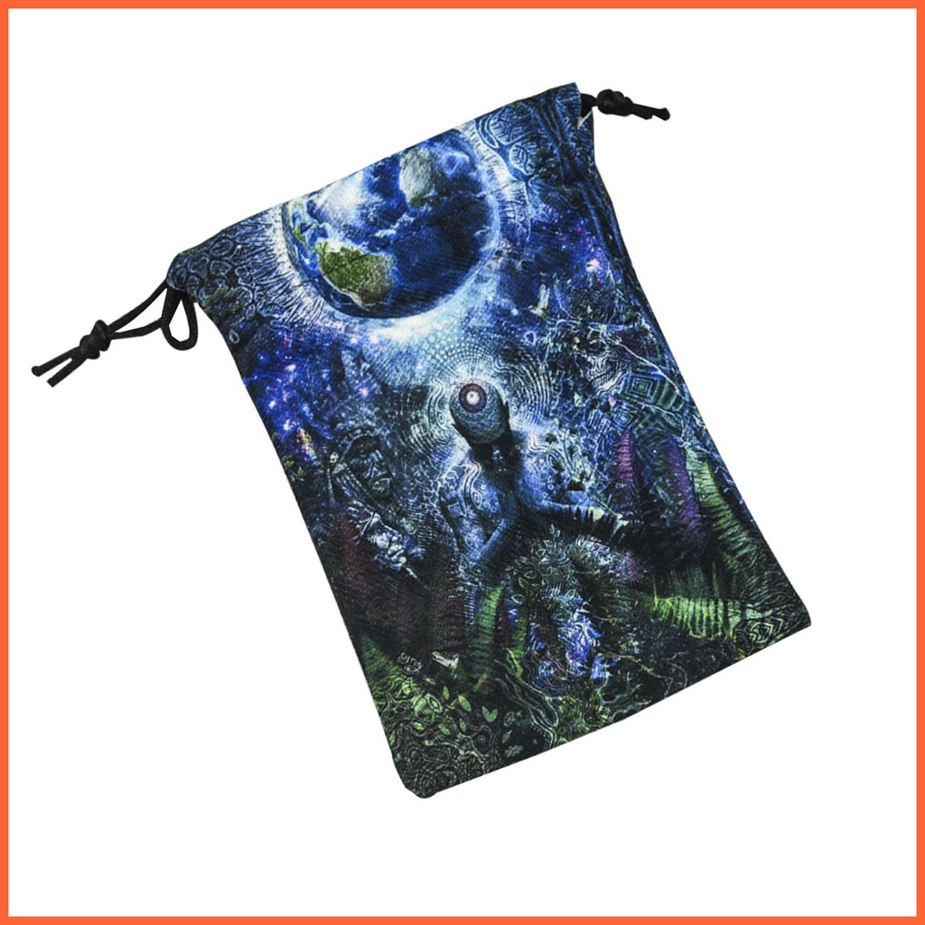 Túi Dây Rút Hai Mặt Đựng Thẻ Bài Tarot 2022 Tiện Dụng