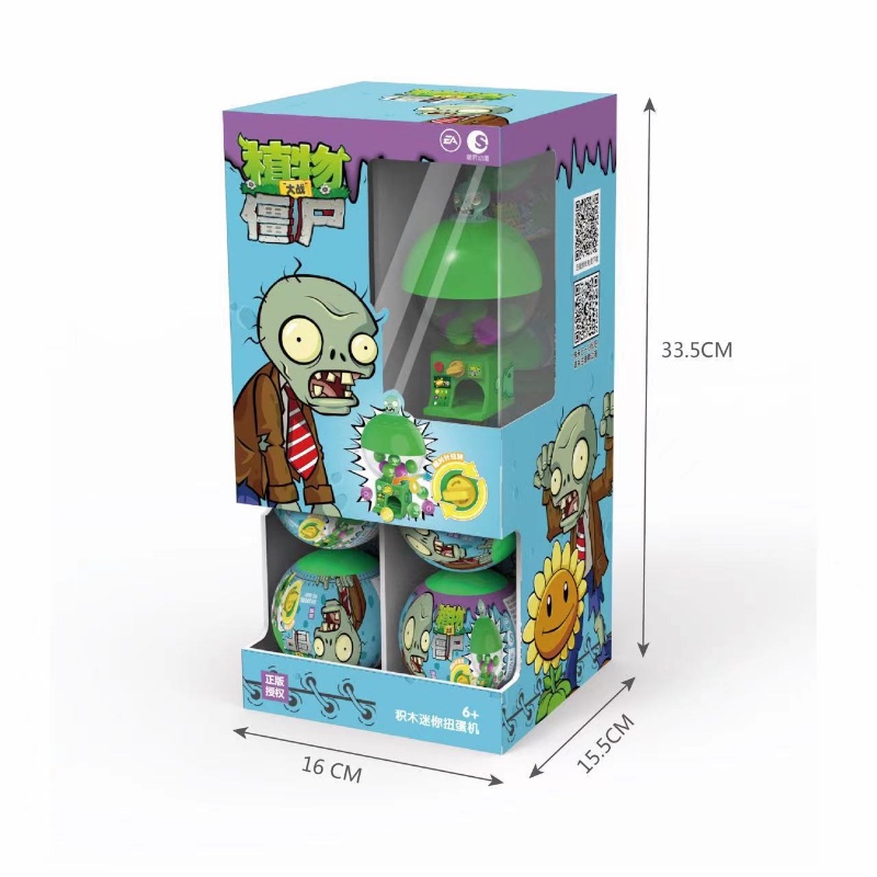 Đồ Chơi Mô Hình Nhân Vật Plants vs Zombies Mini
