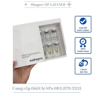 CHITOSSIL- CẤY CHỈ TƠ TẰM  esthepro- CHỈ CẦN BÔI MÀ DA ĐẸP NHƯ CĂNG CHỈ [ TÁCH LẺ ]